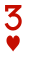 handranking 3 heart