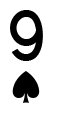 handranking 9 spade